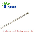 OEM Customized Stainless Steel Needle Tube with Slotted